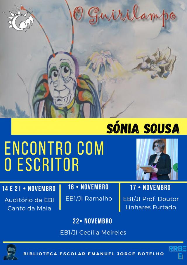 "Encontro com o escritor" - Sónia Sousa
