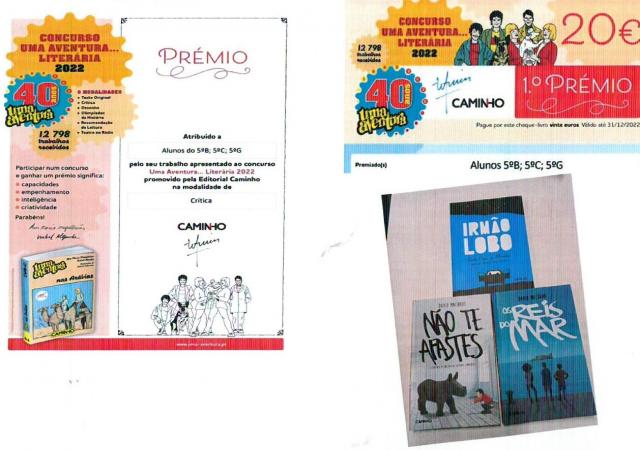 Concurso "Uma Aventura...Literária 2022"