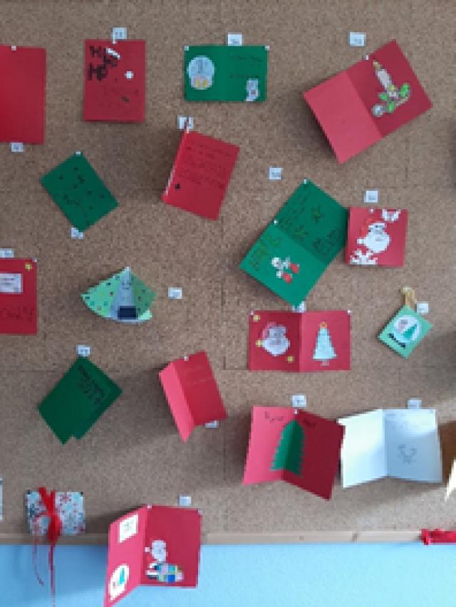 Concurso de Postais de Natal Franceses