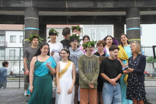 Escola Secundária Antero de Quental recria os Jogos Olímpicos.