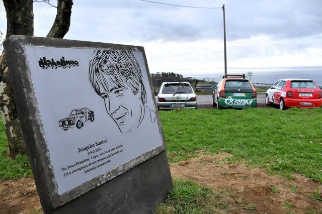 Cidade da Lagoa homenageia piloto de ralis Joaquim Santos 