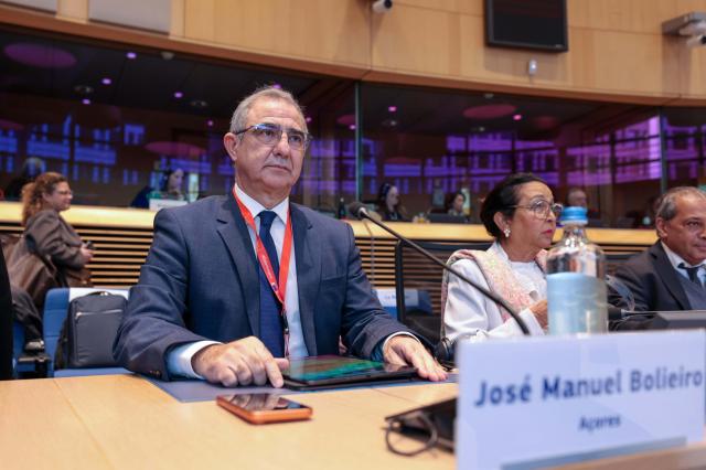Bolieiro quer correção do Quadro Financeiro Plurianual para refletir "sensibilidade" das ultraperiferias